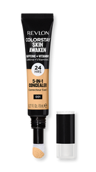 Revlon ColorStay Skin Awaken 5-in-1 Concealer, full coverage liquid concealer, longwear up to 24 hours, transfer-proof, hides dark circles and skin imperfections, high-performance pigment