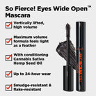 So Fierce! Eyes Wide Open Mascara – maskara për qerpikë të ngritur, volum maksimal, rezistente ndaj njollave dhe transferimeve / So Fierce! Eyes Wide Open mascara for lifted lashes, maximum volume, smudge- and transfer-resistant
