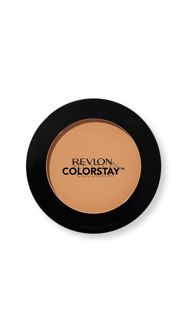 Revlon ColorStay Pressed Powder, oil-free pressed powder, mattifying and lightweight, medium coverage, sets makeup, longwear, smooth natural finish, available in 3 shades with applicator | Pudër kompakte Revlon ColorStay, pa vaj, matifikon dhe e lehtë, mbulim mesatar, vendos make up-in, qëndron gjatë, përfundim natyral dhe i lëmuar, 3 nuanca me aplikator