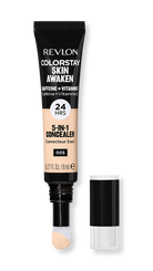 Revlon ColorStay Skin Awaken 5-in-1 Concealer, full coverage liquid concealer, longwear up to 24 hours, transfer-proof, hides dark circles and skin imperfections, high-performance pigment