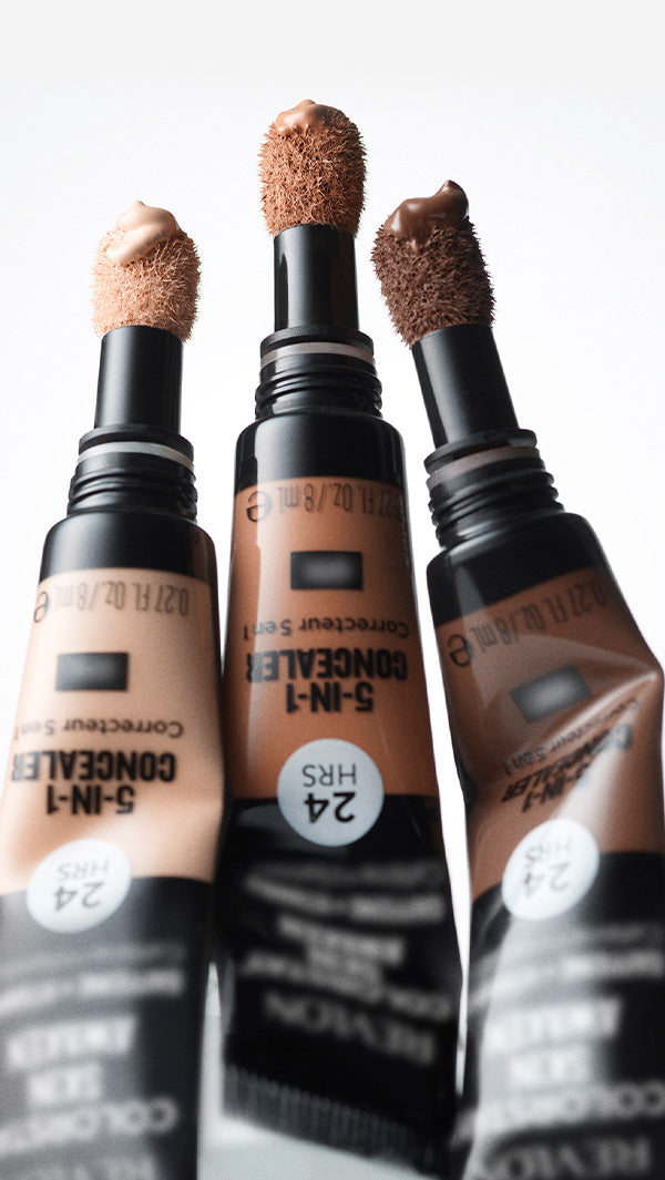 Revlon ColorStay Skin Awaken 5-in-1 Concealer, full coverage liquid concealer, longwear up to 24 hours, transfer-proof, hides dark circles and skin imperfections, high-performance pigment